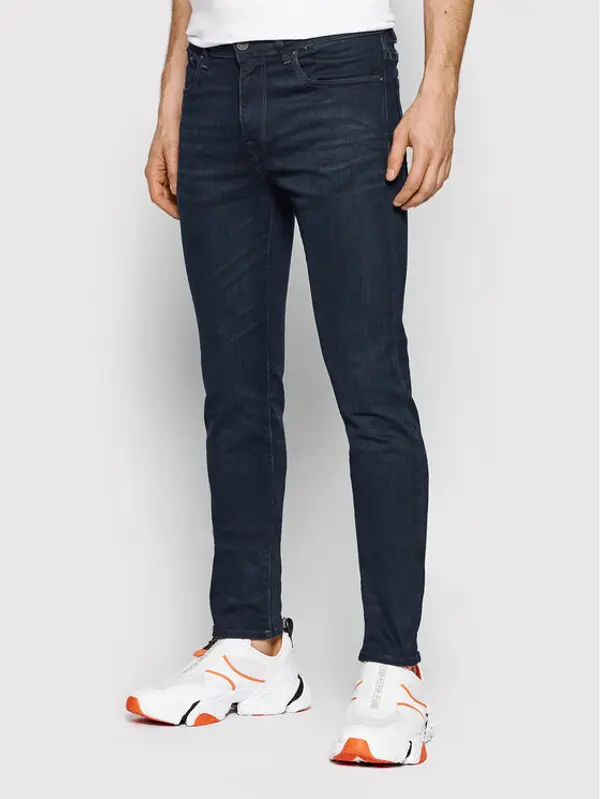 Selected Homme Selected Homme Traperice Leon 16069648 Tamnoplava Slim Fit