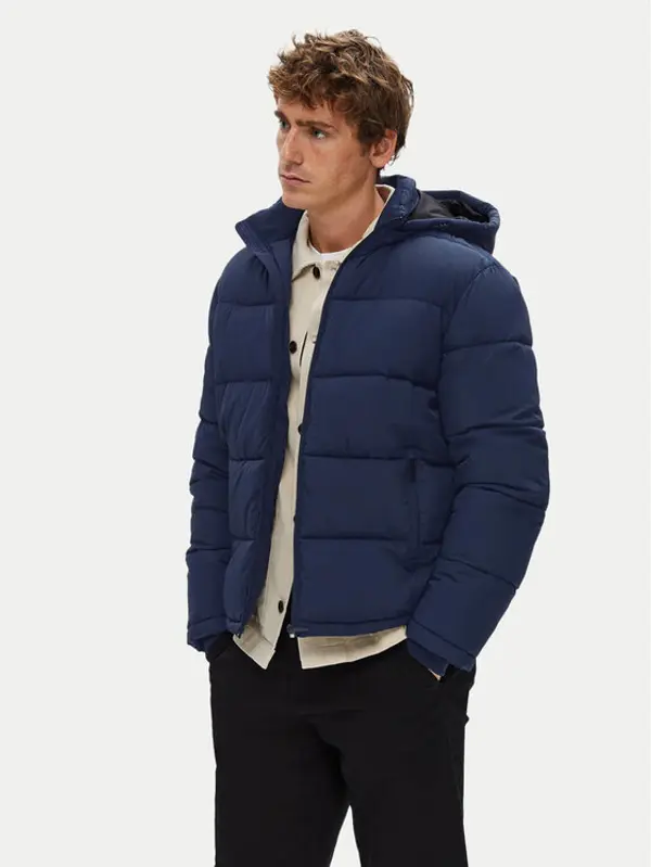 Selected Homme Selected Homme Zimska jakna Cooper 16089957 Tamnoplava Regular Fit