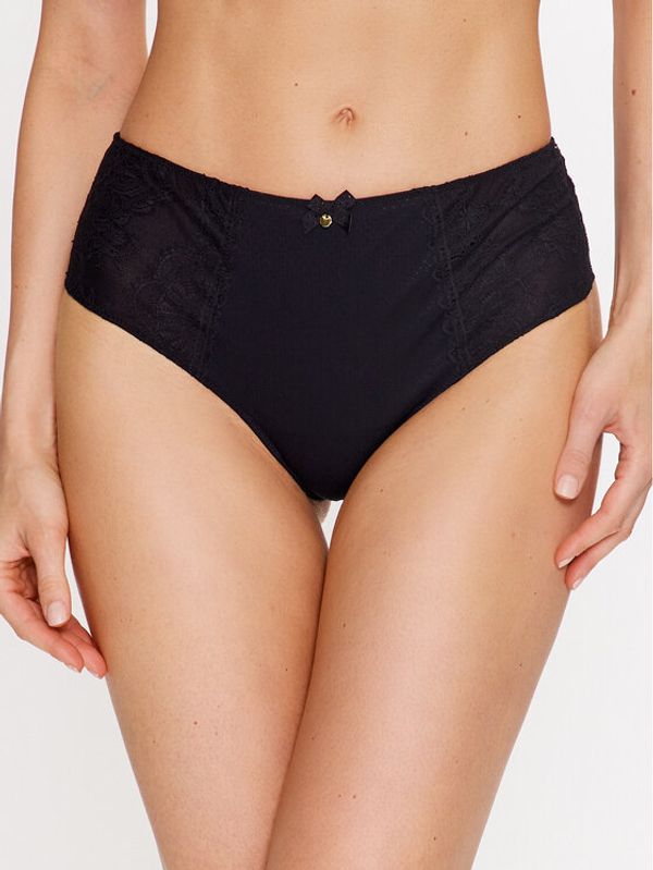 Selmark Selmark Klasične gaćice s visokim strukom Penelope 31003 Crna