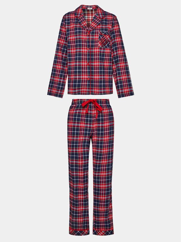 Selmark Selmark Pidžama Big Family P7276 Crvena Regular Fit