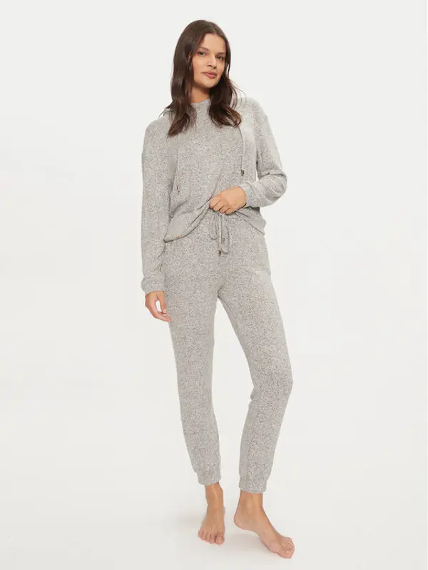 Selmark Selmark Pidžama P8276 Siva Relaxed Fit