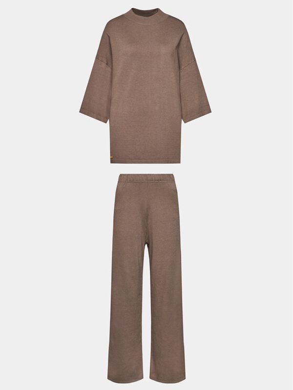 Selmark Selmark Pidžama Tricot P7776 Bež Regular Fit