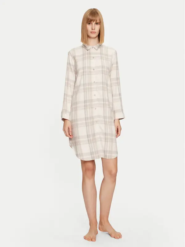 Selmark Selmark Spavaćica Nordic P7063 Écru Regular Fit