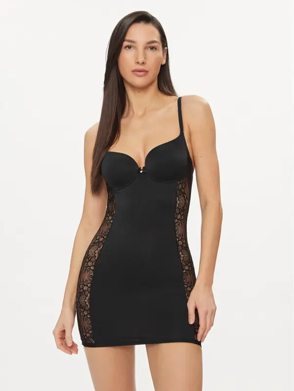 Selmark Selmark Spavaćica Penelope 31095C Crna Slim Fit