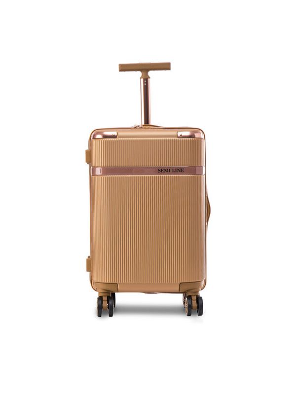 Semi Line Semi Line Srednji kofer T5667-3 Zlatna