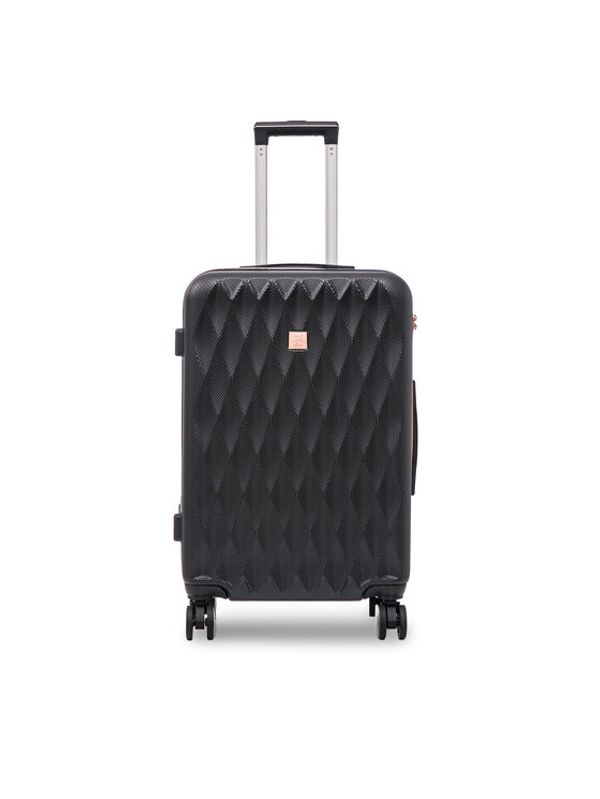 Semi Line Semi Line Srednji kofer T5722-3 Crna