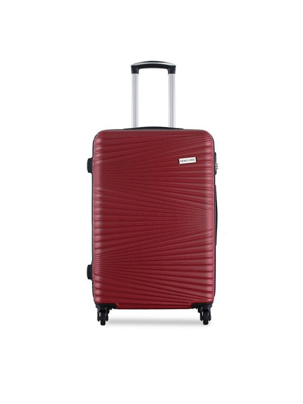 Semi Line Semi Line Srednji kofer T5745-2 Tamnocrvena
