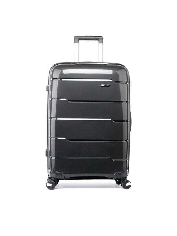 Semi Line Semi Line Srednji kofer T5752-2 Crna