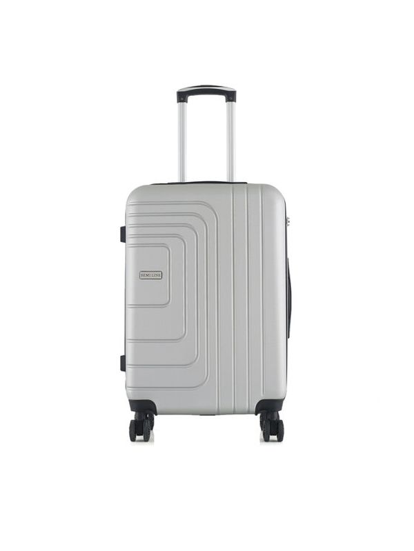 Semi Line Semi Line Srednji kofer T5762-3 Srebrna