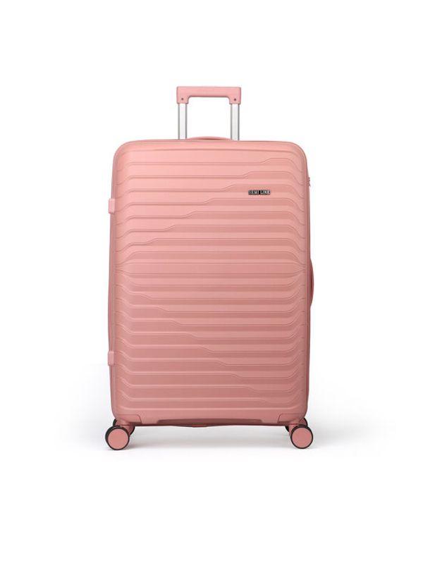 Semi Line Semi Line Srednji kofer T5779-2 Ružičasta
