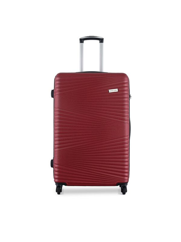 Semi Line Semi Line Veliki kofer T5745-3 Tamnocrvena