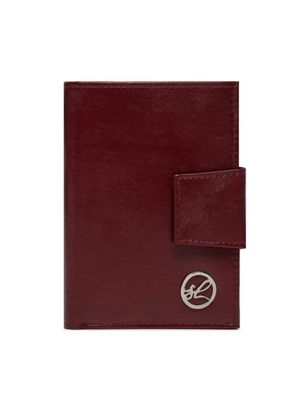 Semi Line Semi Line Veliki muški novčanik P8261-2 Tamnocrvena