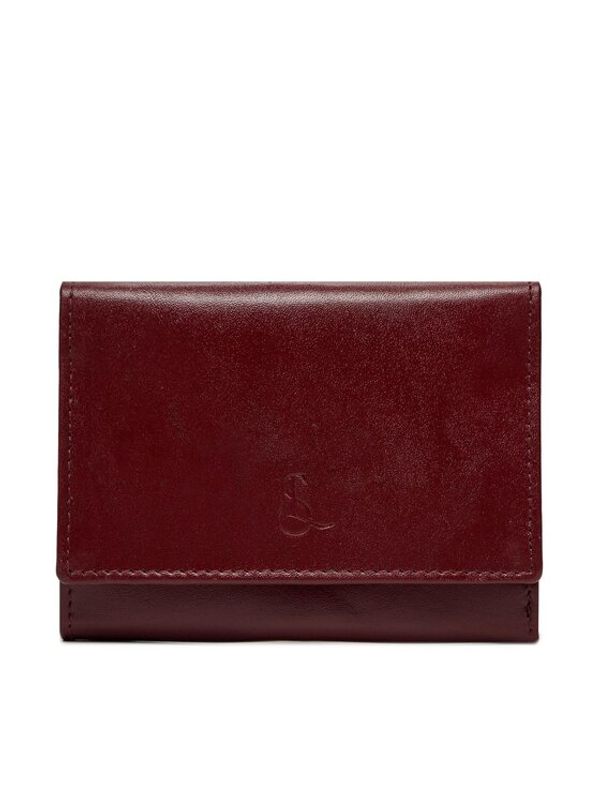 Semi Line Semi Line Veliki muški novčanik P8263-2 Tamnocrvena