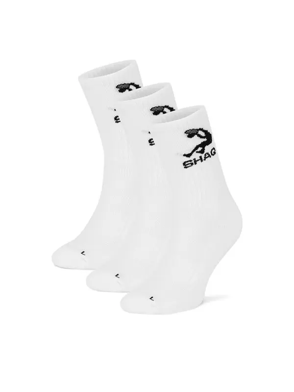 SHAQ Shaq Duge čarape SHQ-MB-003-AW24 Bijela