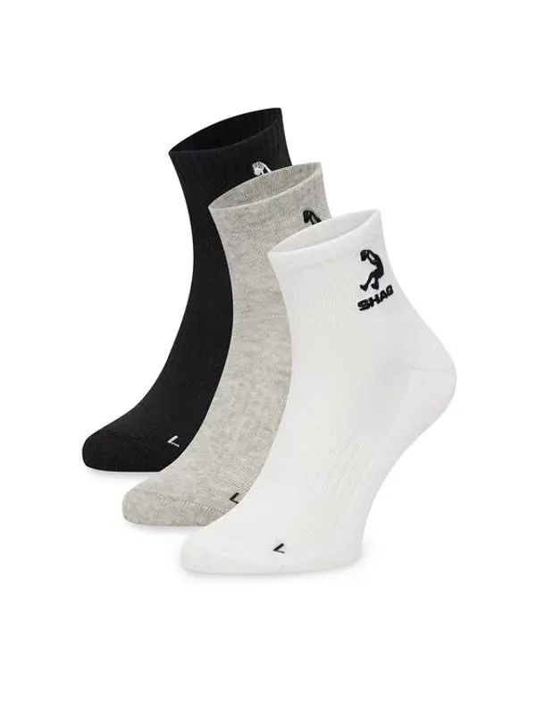 SHAQ Shaq Kratke čarape AS_SHQ_H_001Z_SS25 (3-PACK) Šarena