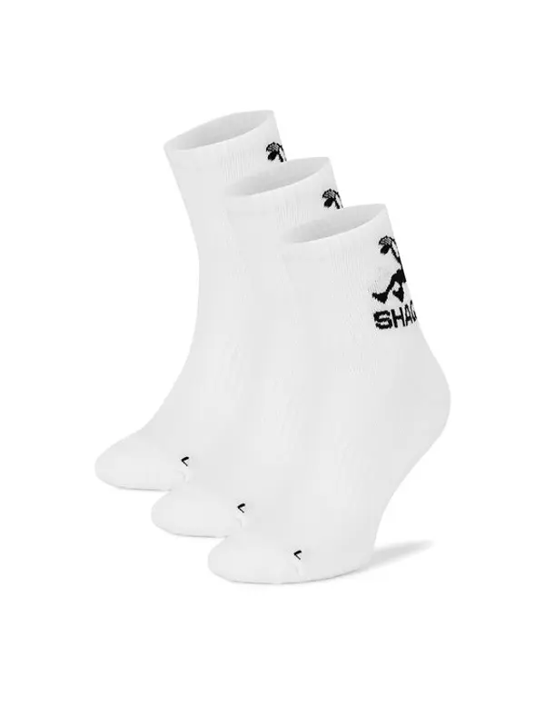 SHAQ Shaq Kratke čarape SHQ-MB-002-AW24 Bijela