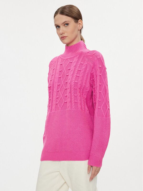 Silvian Heach Silvian Heach Džemper GPA23251LU Ružičasta Regular Fit