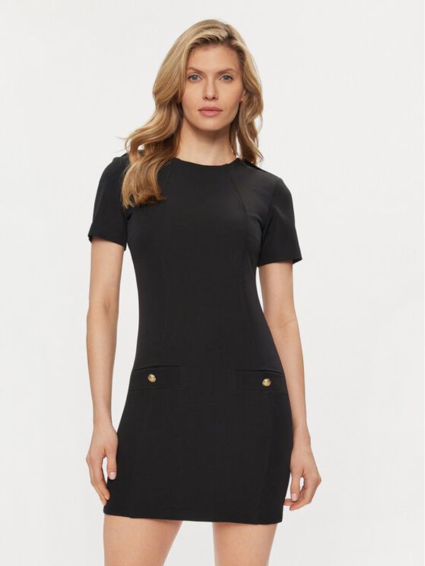 Silvian Heach Silvian Heach Koktel haljina Melli GPP24388VE Crna Slim Fit