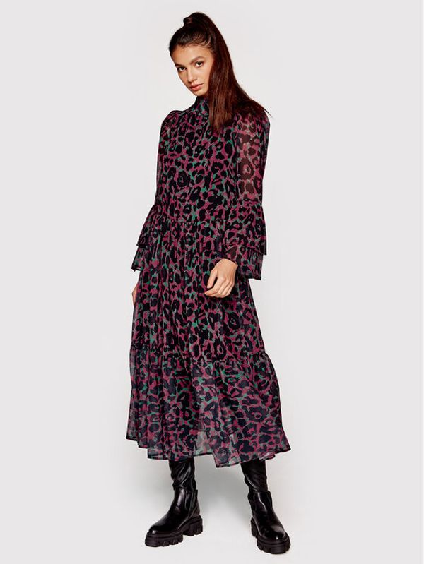 Silvian Heach Silvian Heach Koktel haljina PGA22447VE Šarena Regular Fit