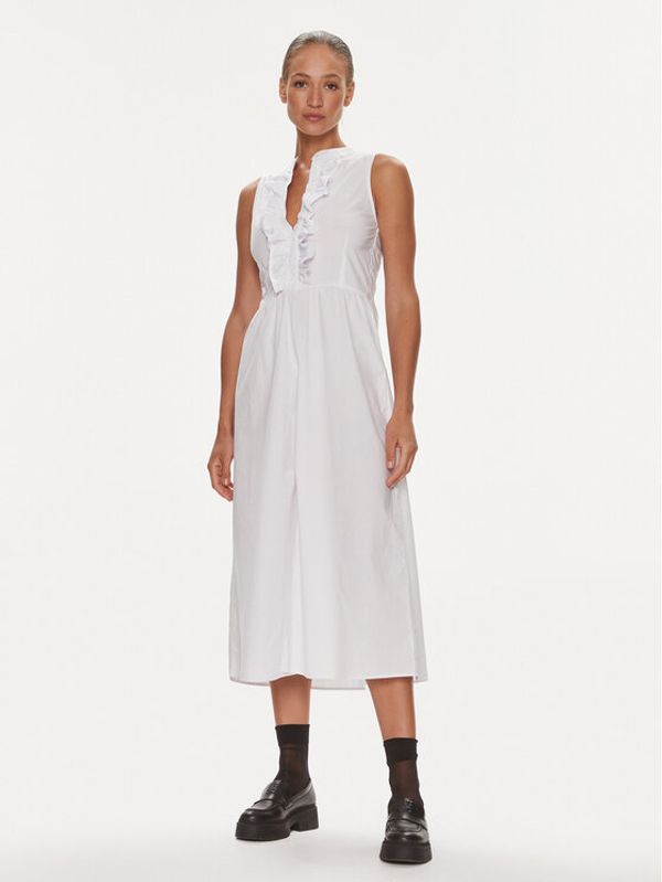 Silvian Heach Silvian Heach Ljetna haljina GPP23331VE Bijela Regular Fit