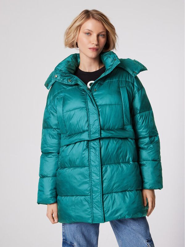 Simple Simple Zimska jakna KUD500-02 Zelena Oversize