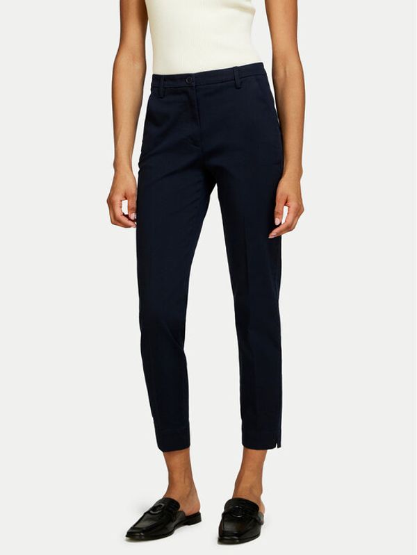 Sisley Sisley Chino 4BYW55AH6 Tamnoplava Regular Fit