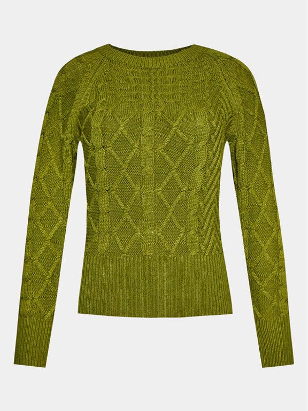 Sisley Sisley Džemper 17L3M103W Zelena Boxy Fit