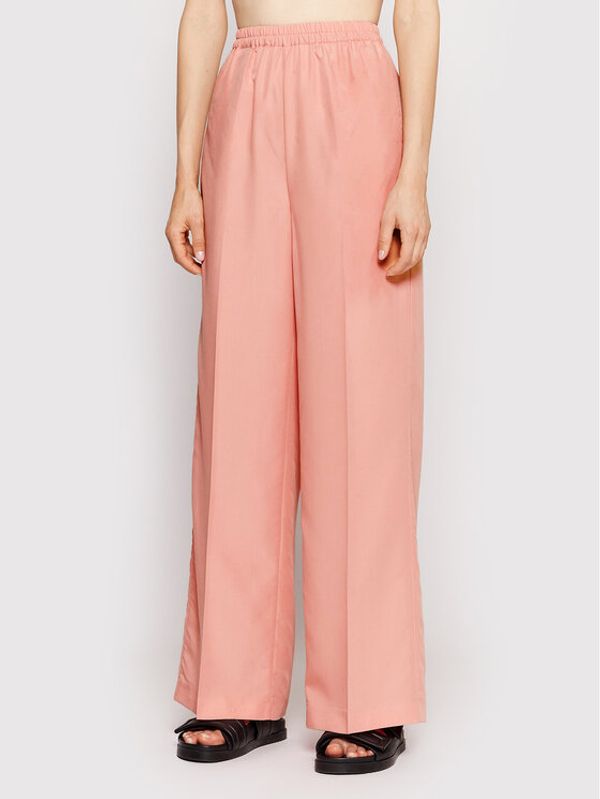 Sisley Sisley Hlače 48J6LF012 Ružičasta Regular Fit