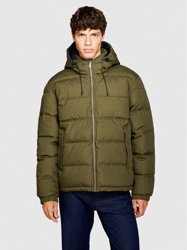Sisley Sisley Pernata jakna 23VFSN02J Zelena Regular Fit