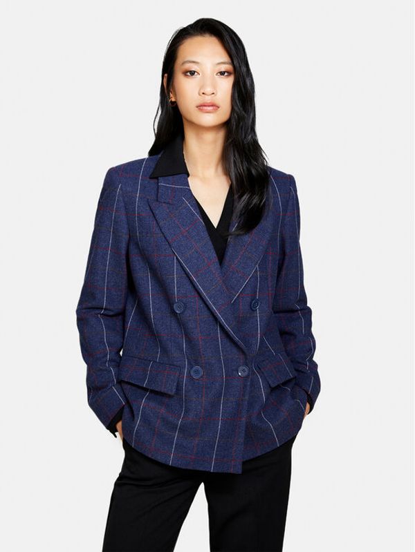 Sisley Sisley Sakoi 2O2YLW01I Tamnoplava Regular Fit