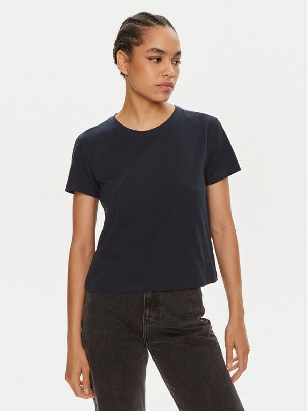 Sisley Sisley T-shirt 3I1XL101S Tamnoplava Boxy Fit