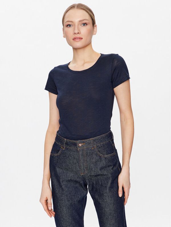 Sisley Sisley T-shirt 3TNHL11A2 Tamnoplava Regular Fit