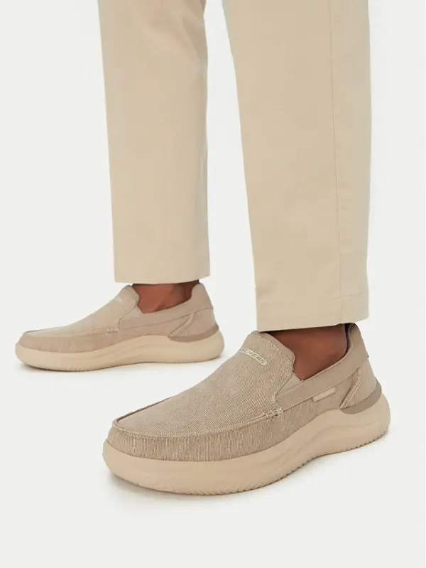 Skechers Skechers Cipele Relaxed Fit: Hasting - Fielden 205066/TPE Bež
