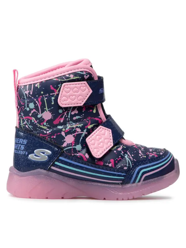 Skechers Skechers Čizme za snijeg Power Paint 302653N/NVMT Tamnoplava