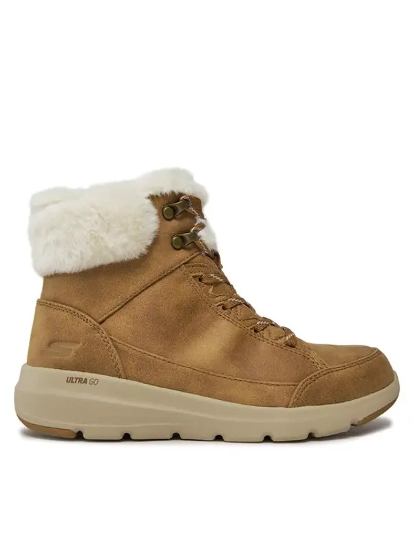 Skechers Skechers Gležnjače Glacial Ultra Cozyly 144178/CSNT Smeđa