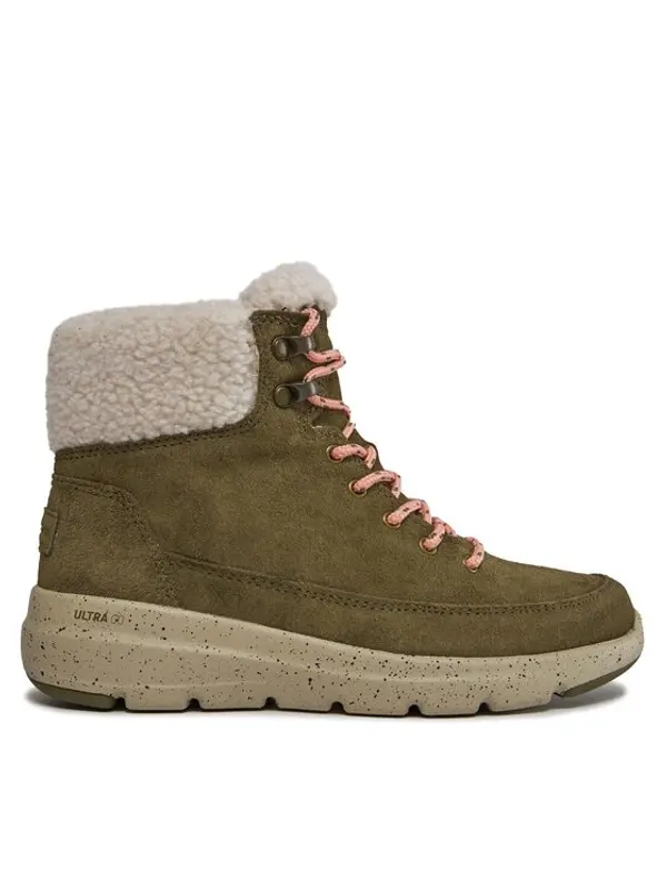 Skechers Skechers Gležnjače Glacial Ultra Woodsy 144175/OLV Kaki