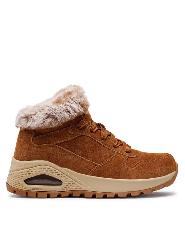 Skechers Skechers Gležnjače Uno Wintriness 167433/CSNT Smeđa