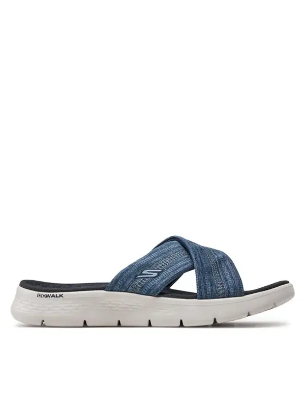Skechers Skechers Natikače Go Walk Flex Sandal-Impressed 141420/NVY Tamnoplava