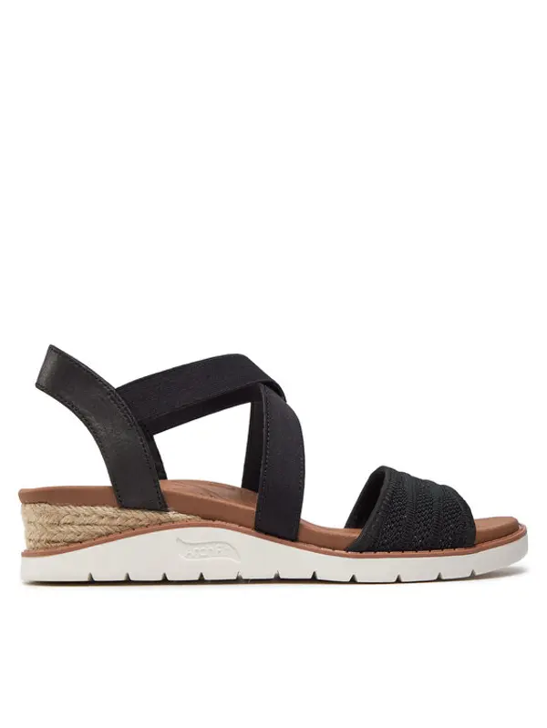 Skechers Skechers Sandale Bobs Arch Fit Beach Kiss Boho Beyond 114013/BLK Crna