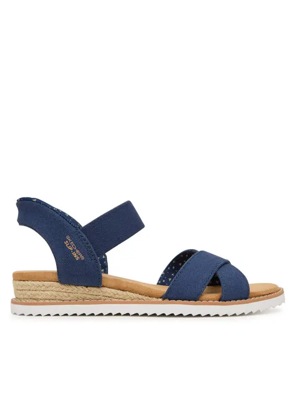 Skechers Skechers Sandale BOBS Desert Kiss - Golden Lily 114418/NVY Tamnoplava