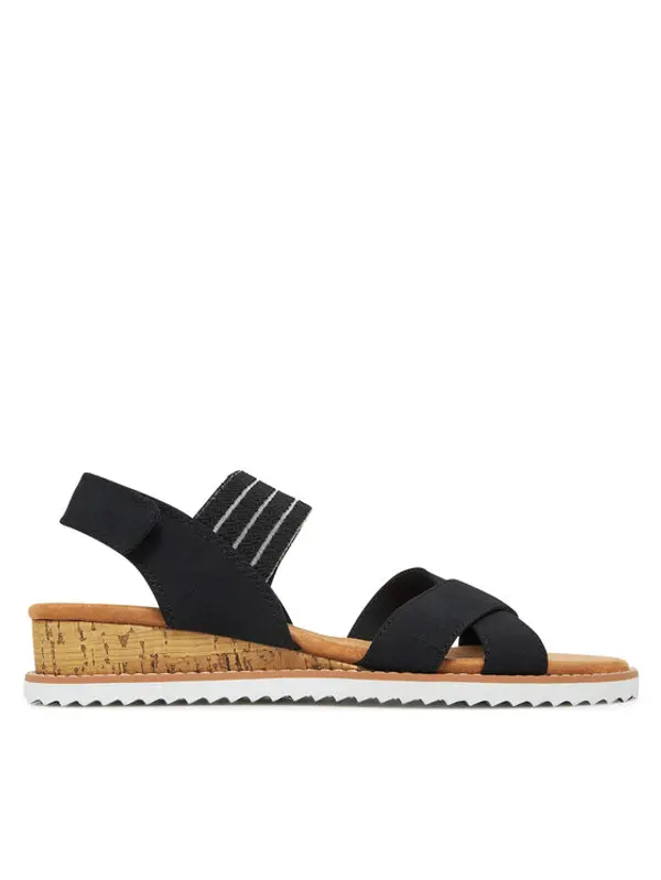 Skechers Skechers Sandale BOBS Desert Kiss-Shore Enough 114130/BLK Crna