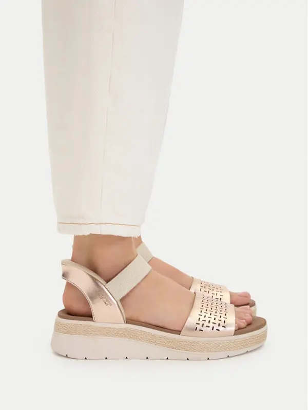 Skechers Skechers Sandale Bobs Sun Ray 114415/RSGD Zlatna