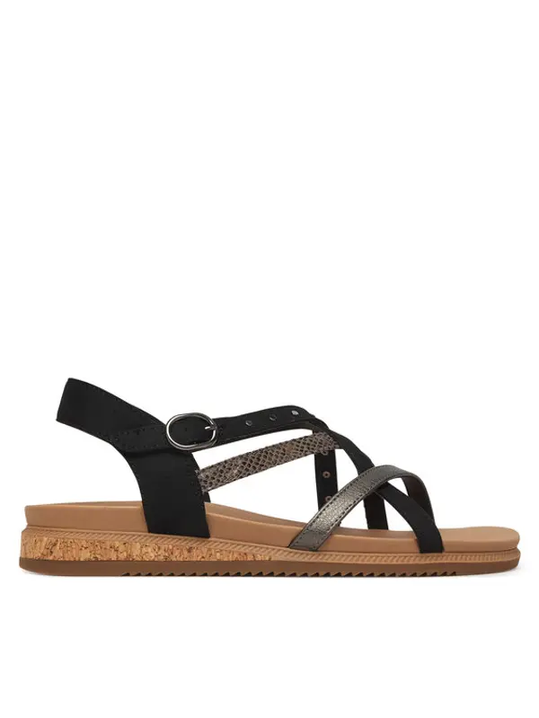 Skechers Skechers Sandale Desert Kiss Low 114713/BLK Crna