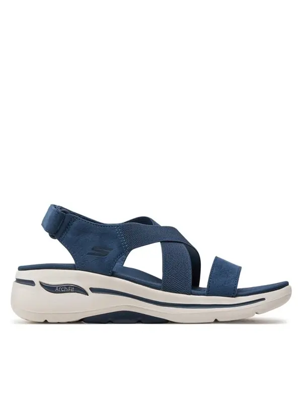 Skechers Skechers Sandale Go Walk Arch Fit Sandal-Treasured 140257/NVY Tamnoplava