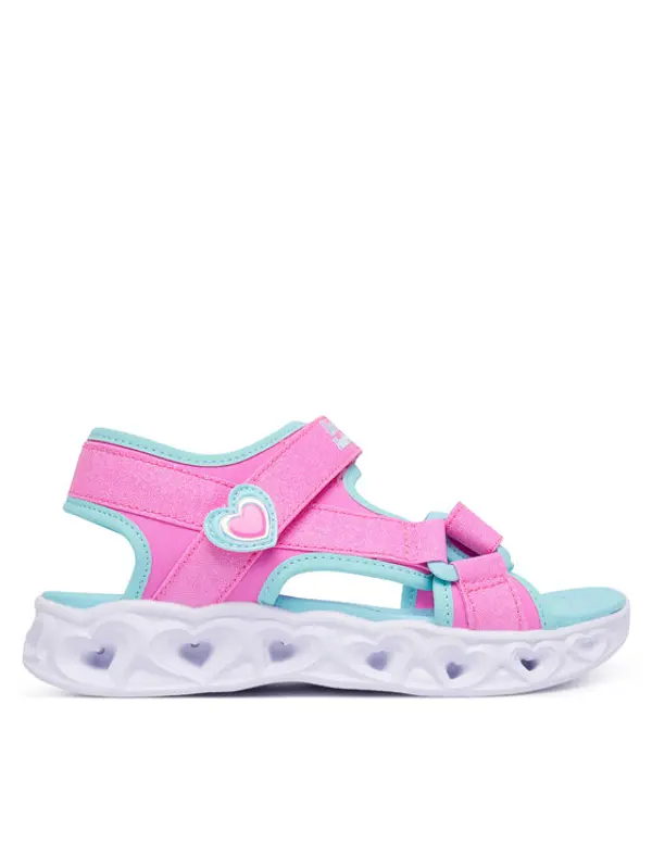 Skechers Skechers Sandale Heart Lights Sandals 303114L/PKTQ Ružičasta
