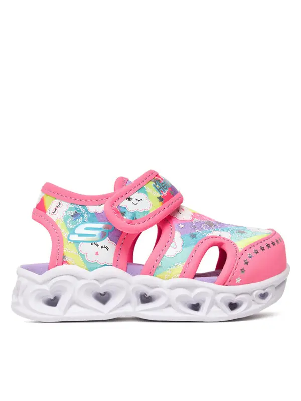Skechers Skechers Sandale Heart Lights Sandals-Cutie Clouds 302977N/HPMT Ružičasta