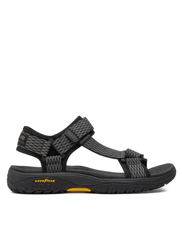 Skechers Skechers Sandale Lomell-Rip Tide 204351/BKGY Crna