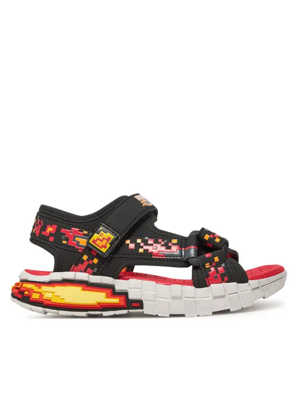 Skechers Skechers Sandale Mega-Splash 4K- 402161L/BKRD Crna