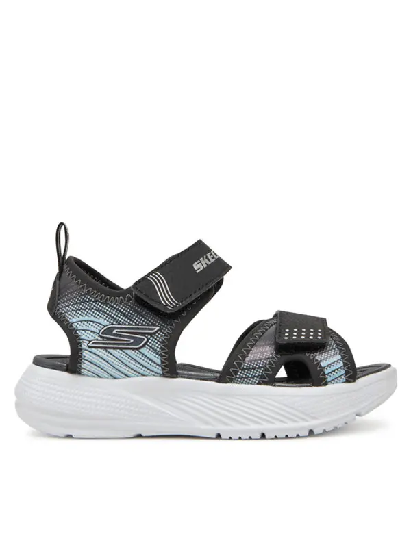 Skechers Skechers Sandale Microspec-Splash- 407034L/BKSL Crna