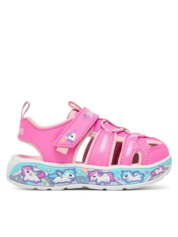 Skechers Skechers Sandale Play Scene Splash - Cute Crew 303162N/PKLP Ružičasta